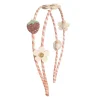 Sweet Strawberry Double Headband by Rockahula