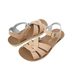 Swimmer Sandals in Latte by Salt-Water