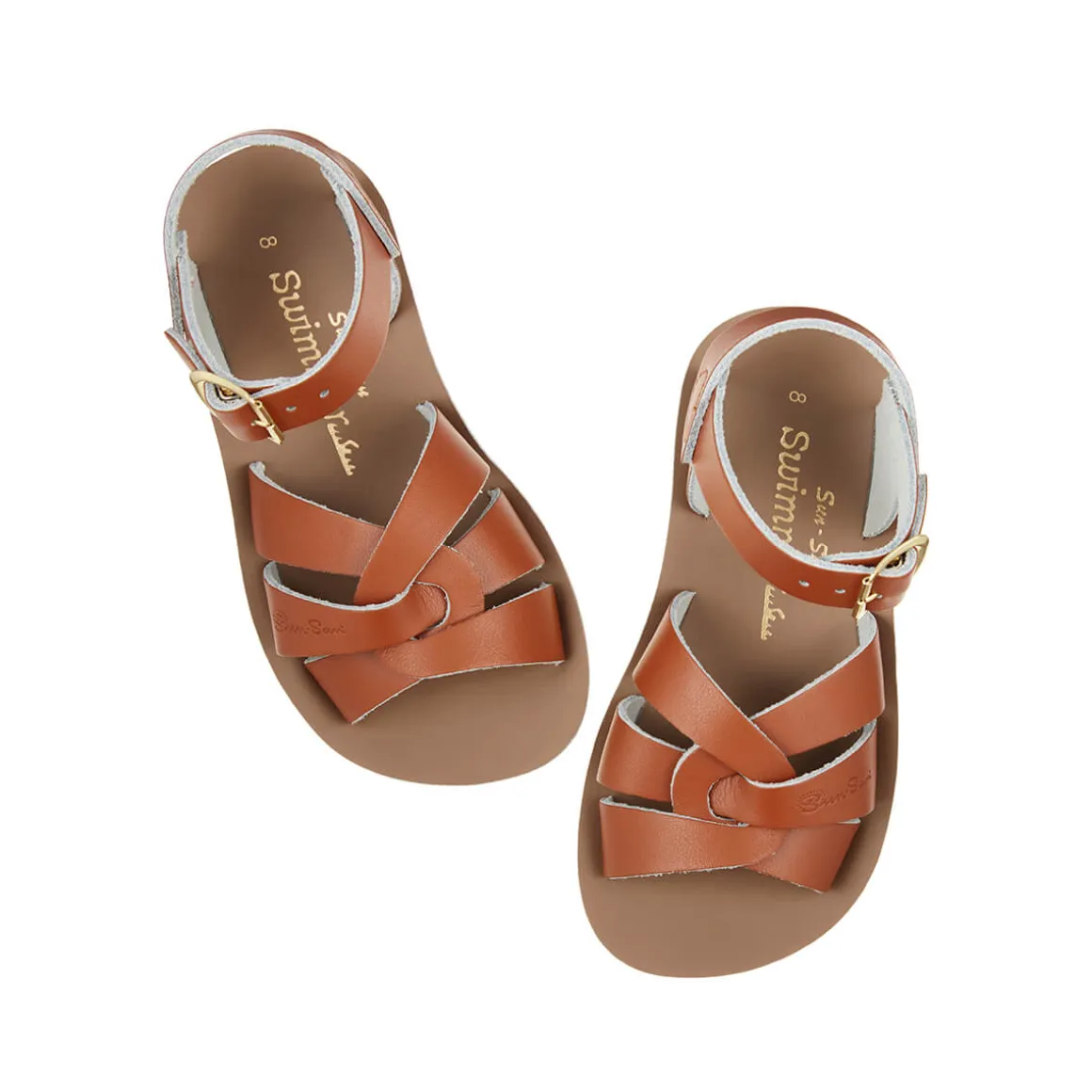 Swimmer Sandals in Tan by Salt-Water
