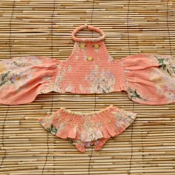 Swimsuit in Marguerite Print by Bonjour