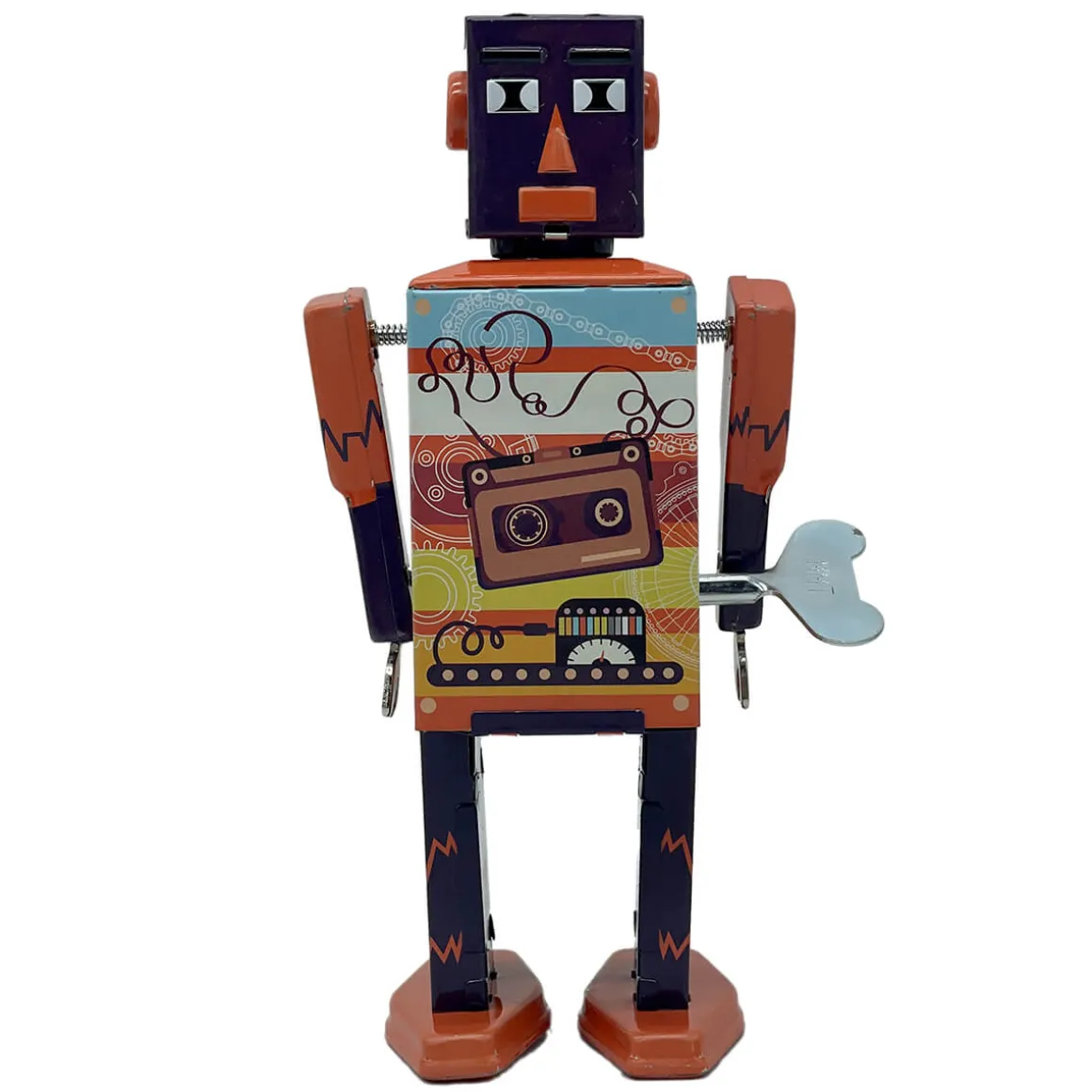 Tape Bot Wind Up Tin Robot (Limited Edition) by Mr & Mrs Tin