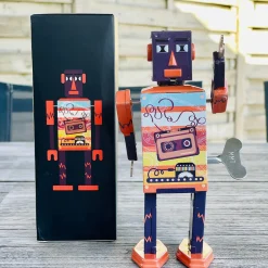 Tape Bot Wind Up Tin Robot (Limited Edition) by Mr & Mrs Tin