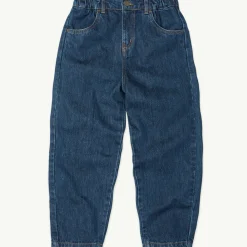 Tapered Jean in Washed Denim by Main Story