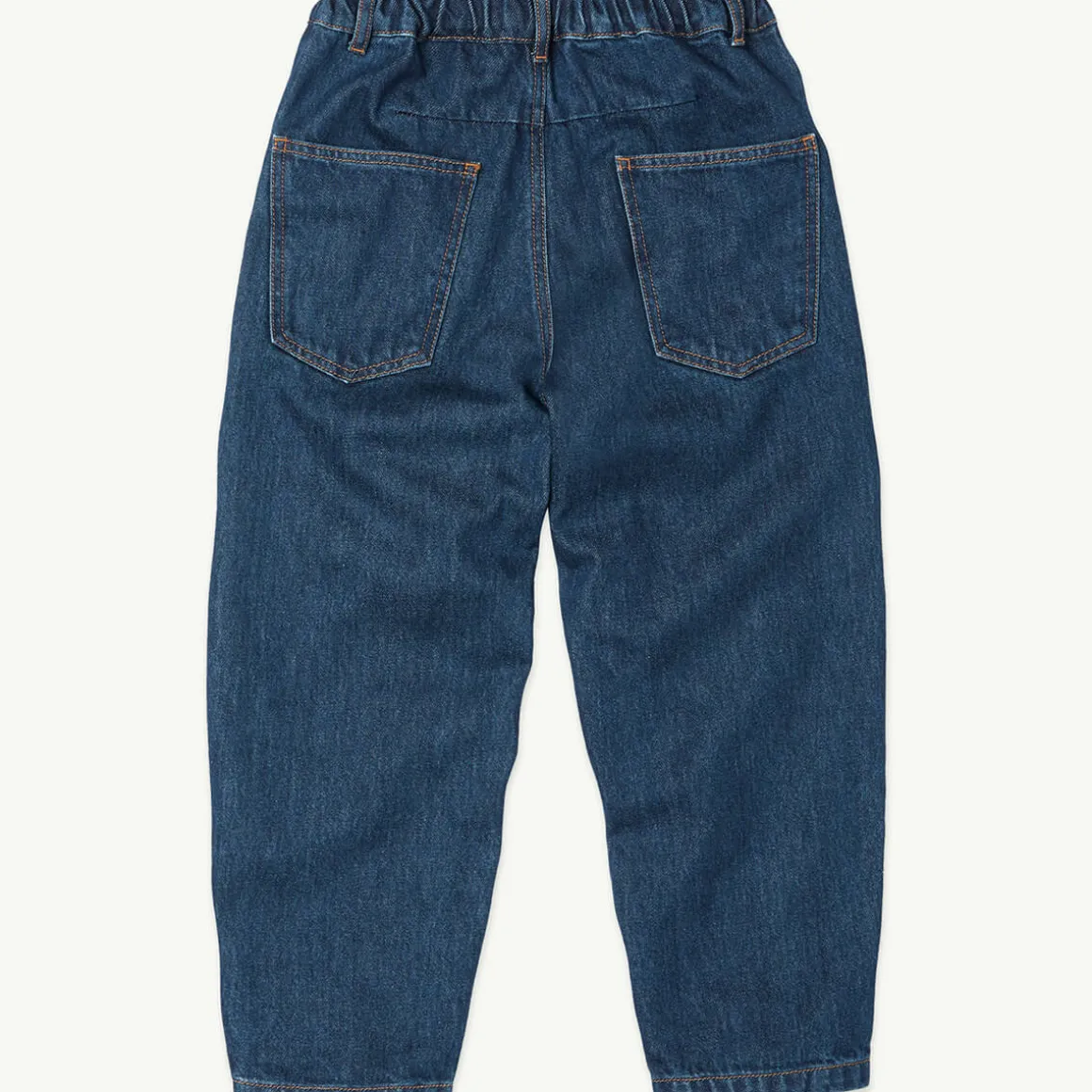 Tapered Jean in Washed Denim by Main Story