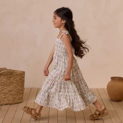 Taylor Dress in Garden Grid by Rylee & Cru
