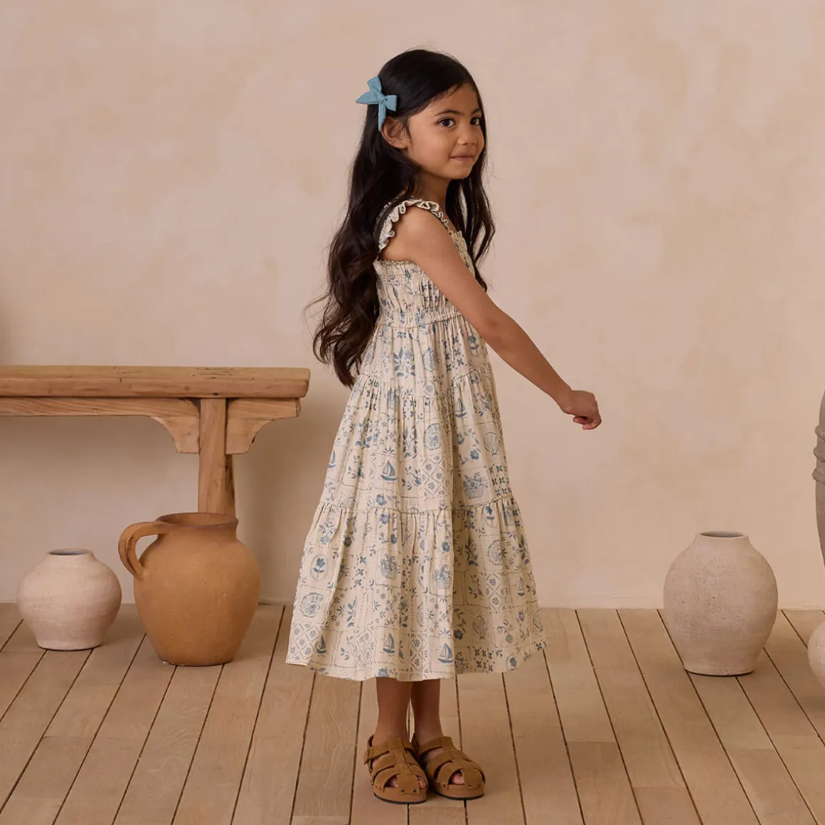Taylor Dress in Mediterranean by Rylee & Cru