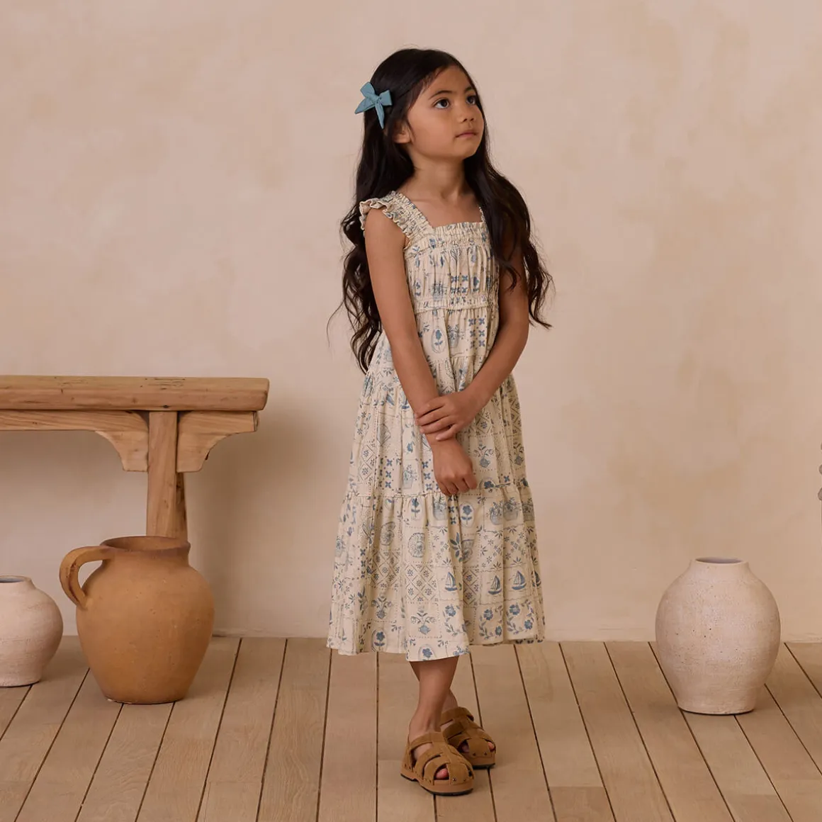 Taylor Dress in Mediterranean by Rylee & Cru