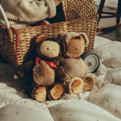 Teddy Crumble Sand Cozy Dinkums Doll by Olli Ella