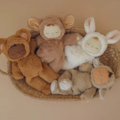 Teddy Mini Cozy Dinkums Doll by Olli Ella