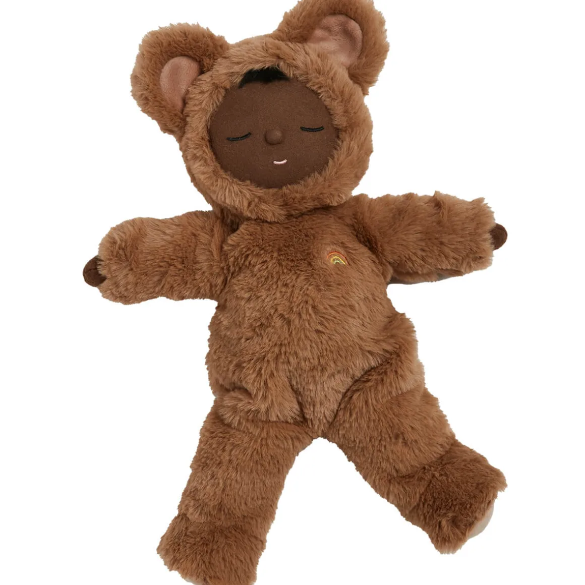 Teddy Mini Cozy Dinkums Doll by Olli Ella