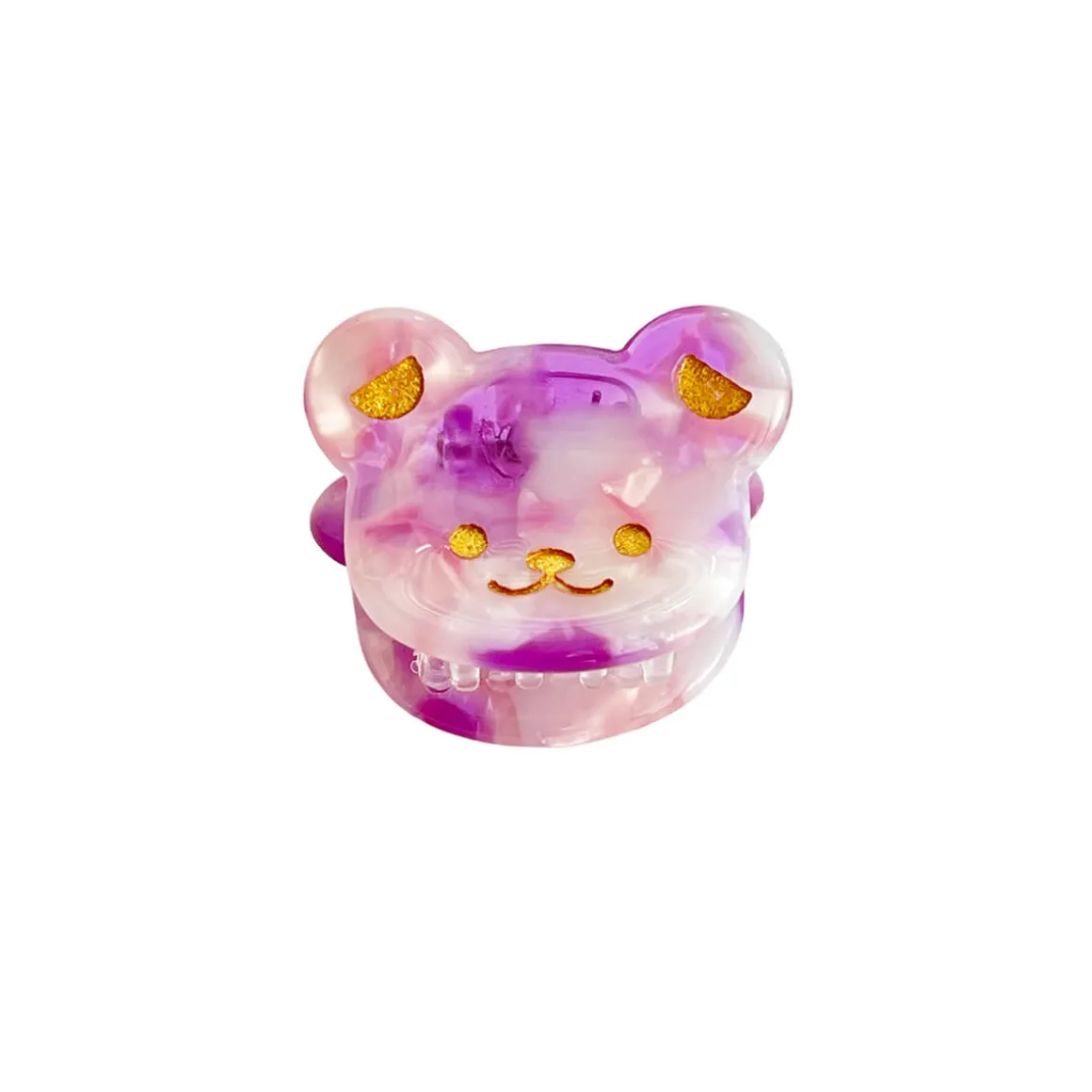 Teddy Mini Hair Claw in Various Colours by Hello Sakura