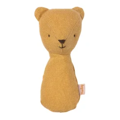 Teddy Rattle in Dusty Yellow by Maileg