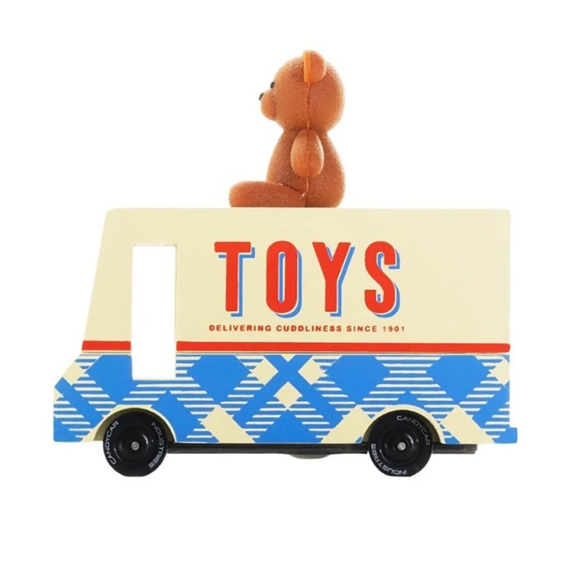 Teddy Toy Van Mini Candyvan By Candylab Toys