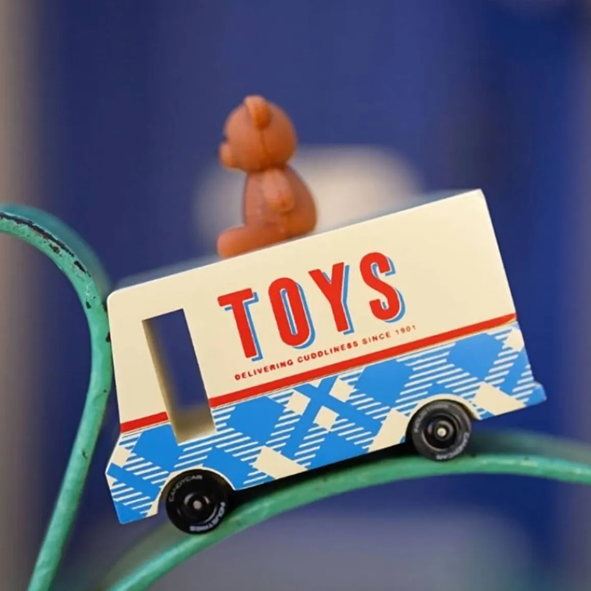 Teddy Toy Van Mini Candyvan By Candylab Toys