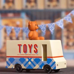 Teddy Toy Van Mini Candyvan By Candylab Toys