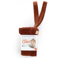 Teddy Warmy Footless Tights With Braces in Cinnamon by Silly Silas