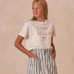 Teen Boxy Tee in Ciao Bella by Rylee & Cru