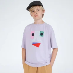 Tee Shirt in Lavender Fog by Repose AMS