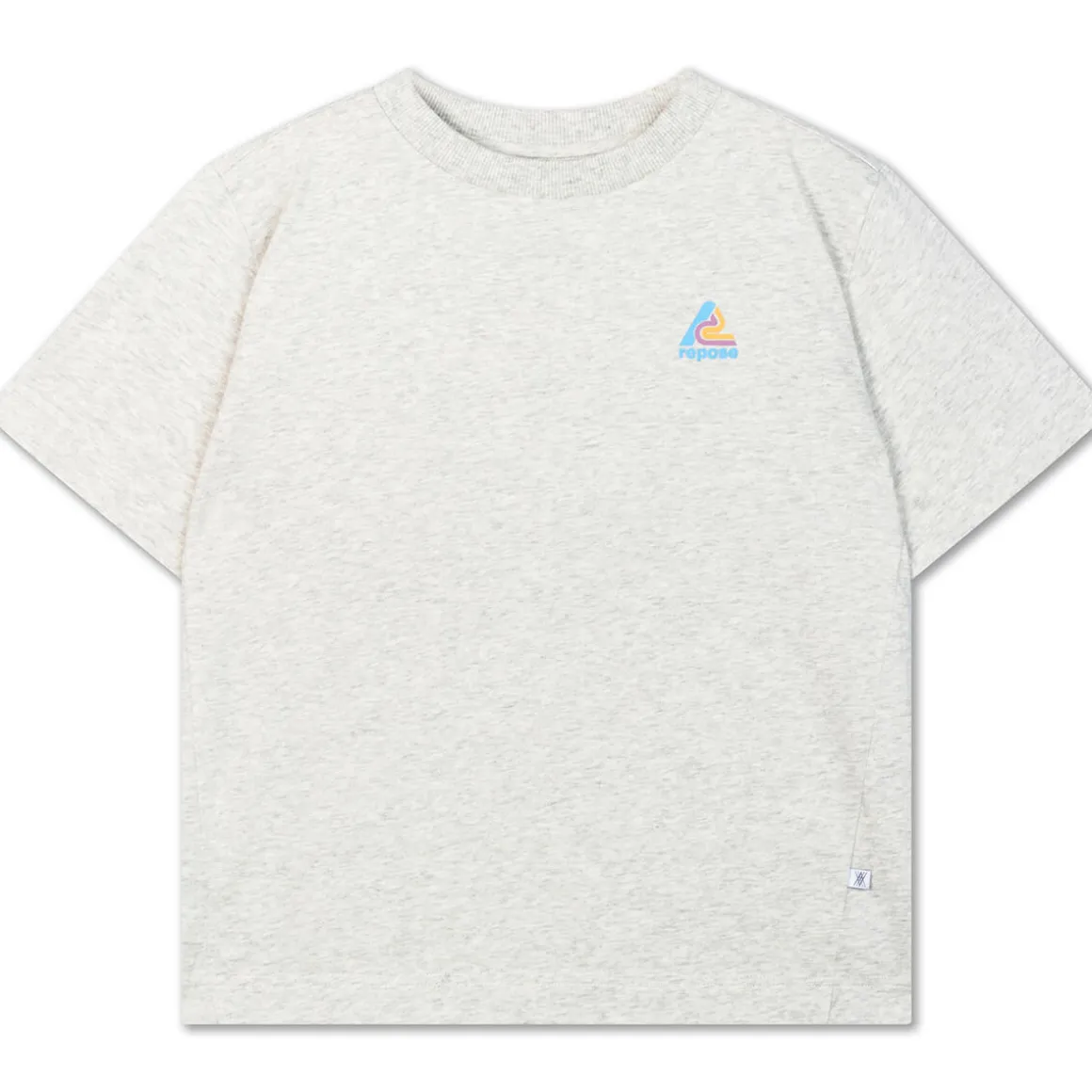 Tee Shirt in Light Mixed Cream by Repose AMS