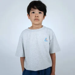 Tee Shirt in Light Mixed Cream by Repose AMS