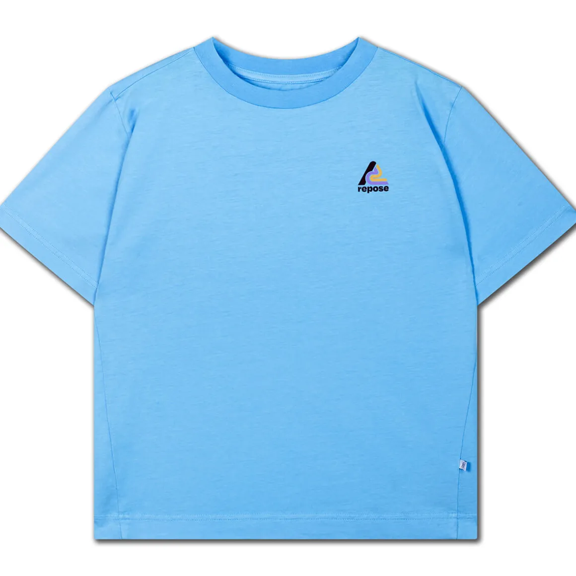 Tee Shirt in Summer Day Blue by Repose AMS