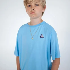 Tee Shirt in Summer Day Blue by Repose AMS