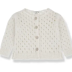 Telma Cardigan in Off-White by 1+ in the Family