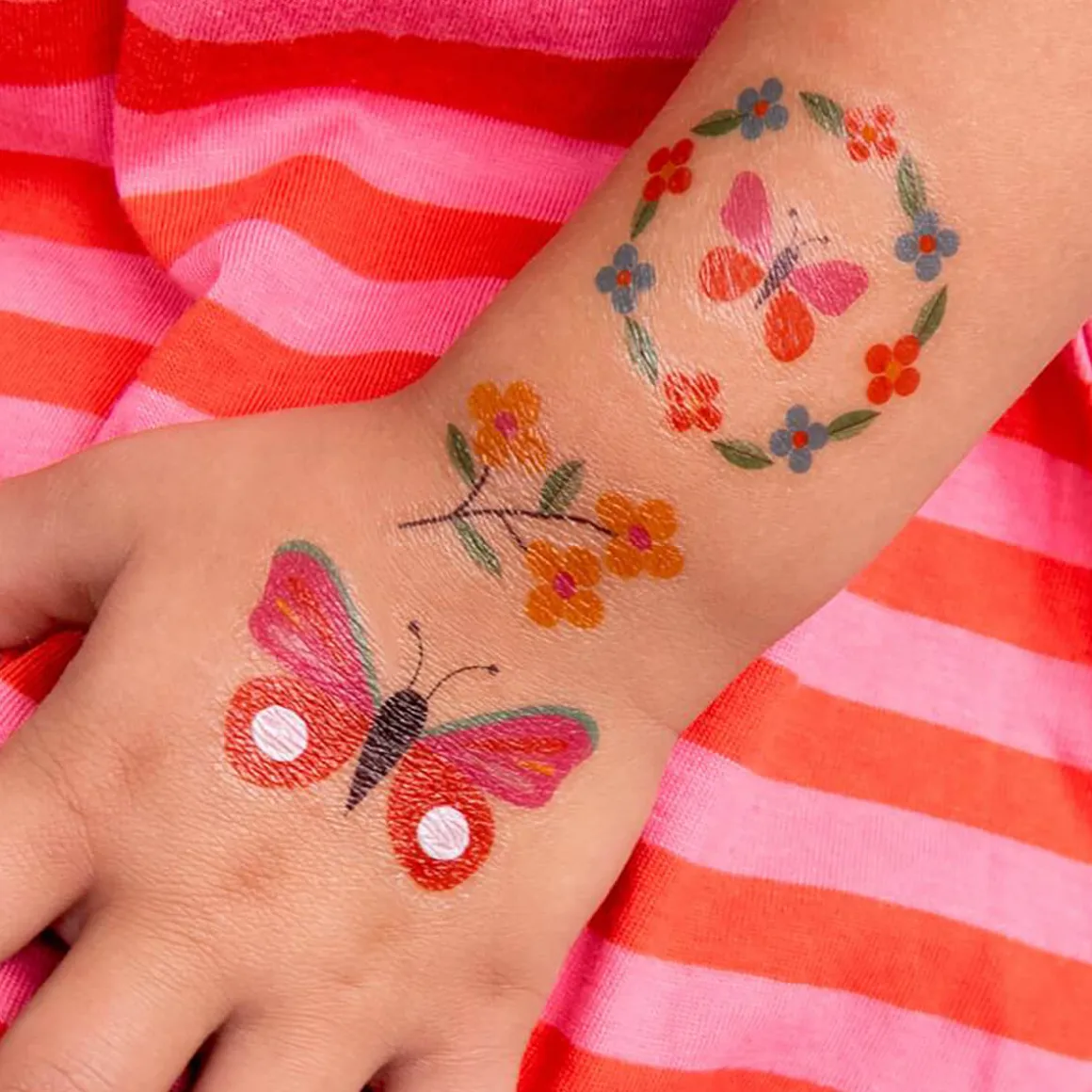 Temporary Tattoos Floral Flutter by Rex London