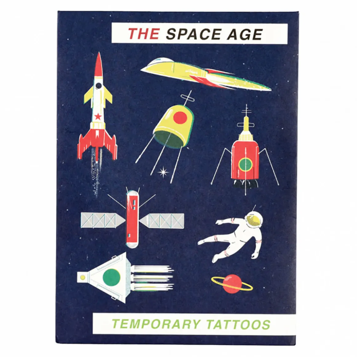 Temporary Tattoos Space Age by Rex London