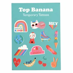 Temporary Tattoos Top Banana by Rex London
