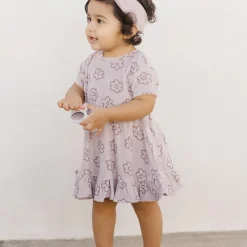 Terry Dress in Daisy by Quincy Mae