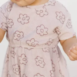 Terry Dress in Daisy by Quincy Mae