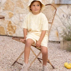 Terry Shorts in Waves by Rylee & Cru
