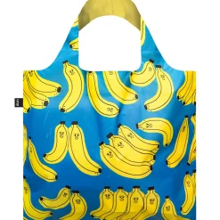 Tess Smith-Roberts Bad Bananas Recycled Shopping Bag by Loqi