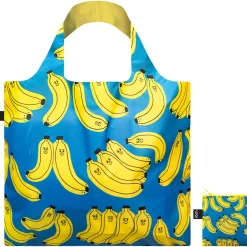 Tess Smith-Roberts Bad Bananas Recycled Shopping Bag by Loqi