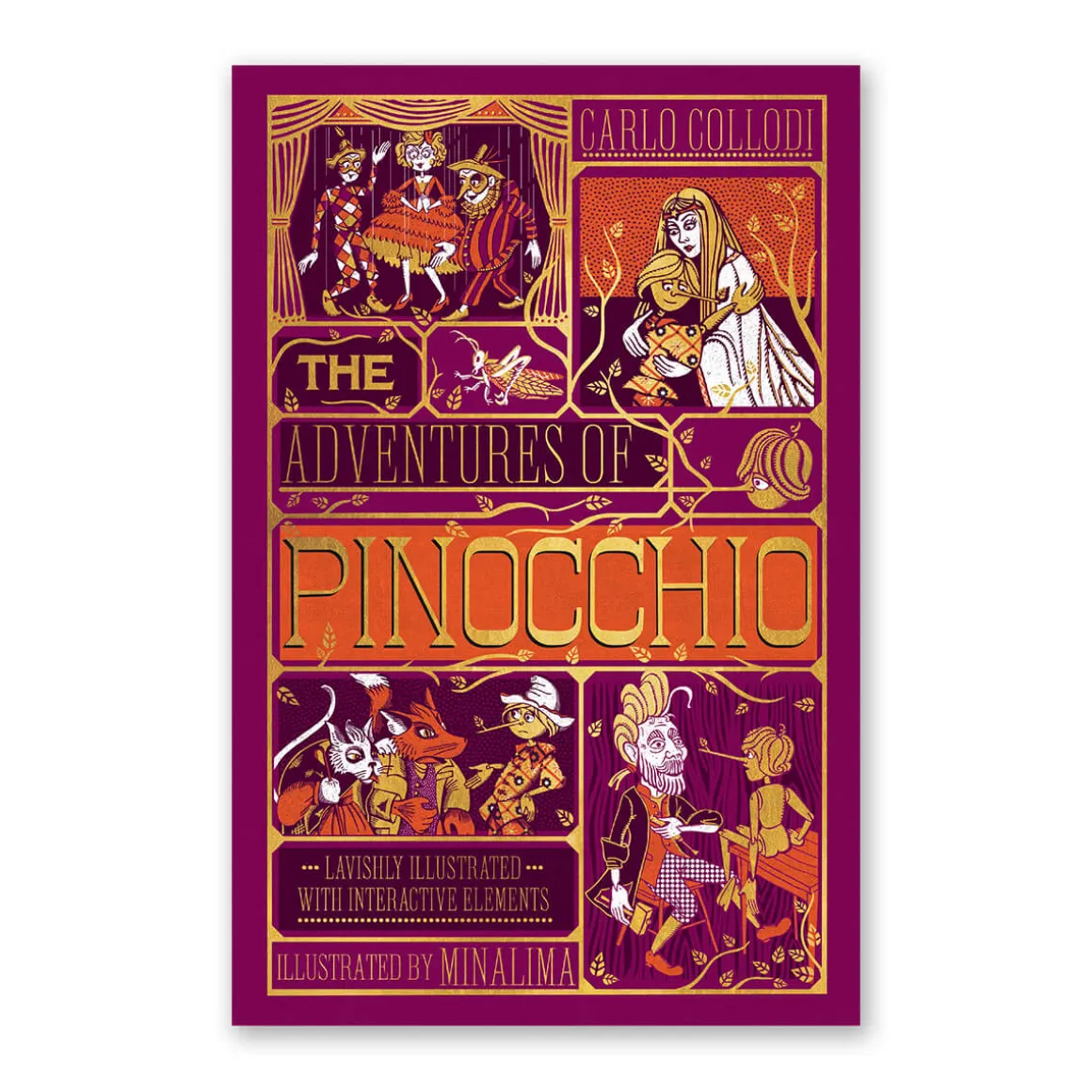 The Adventures of Pinocchio by Carlo Collodi & MinaLima
