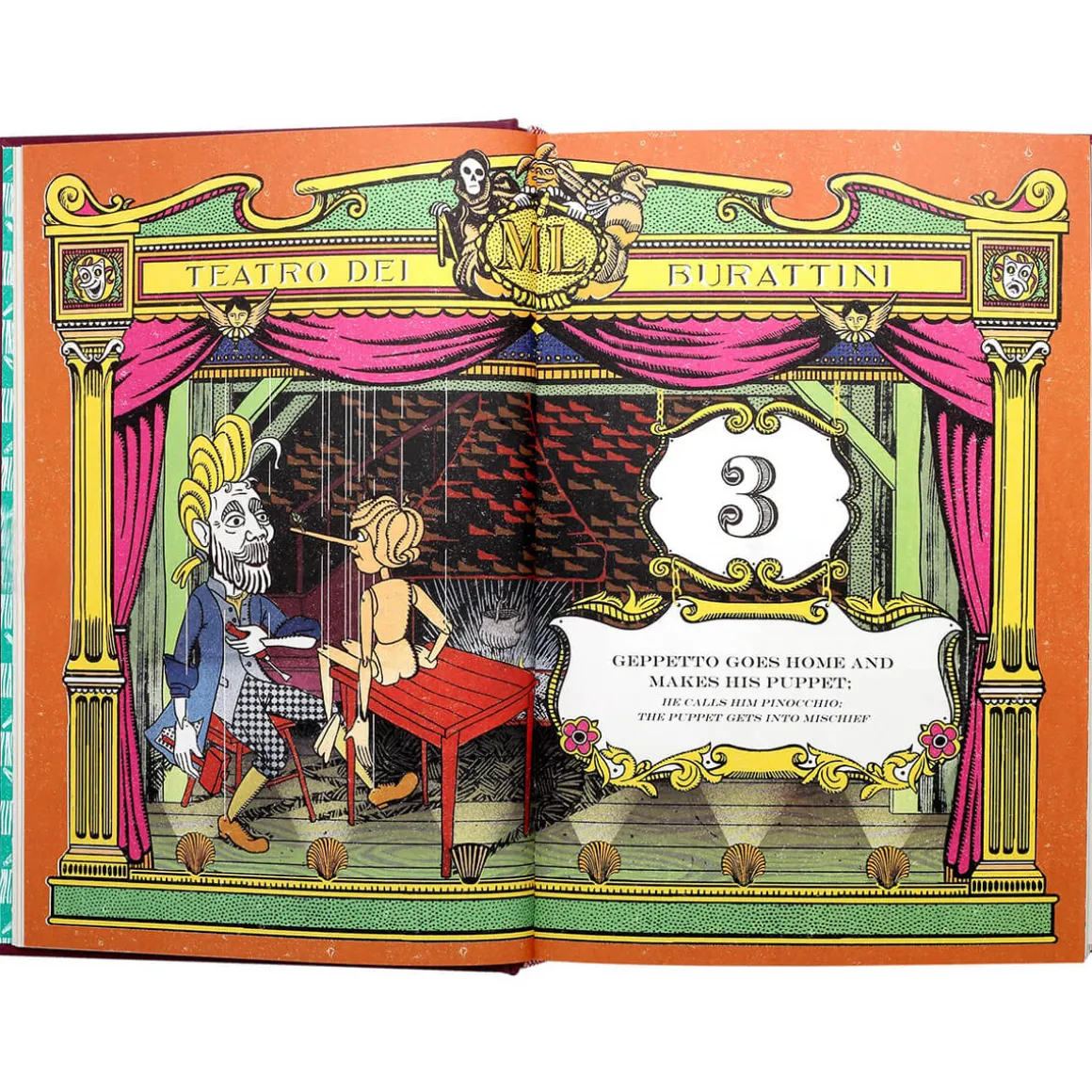 The Adventures of Pinocchio by Carlo Collodi & MinaLima