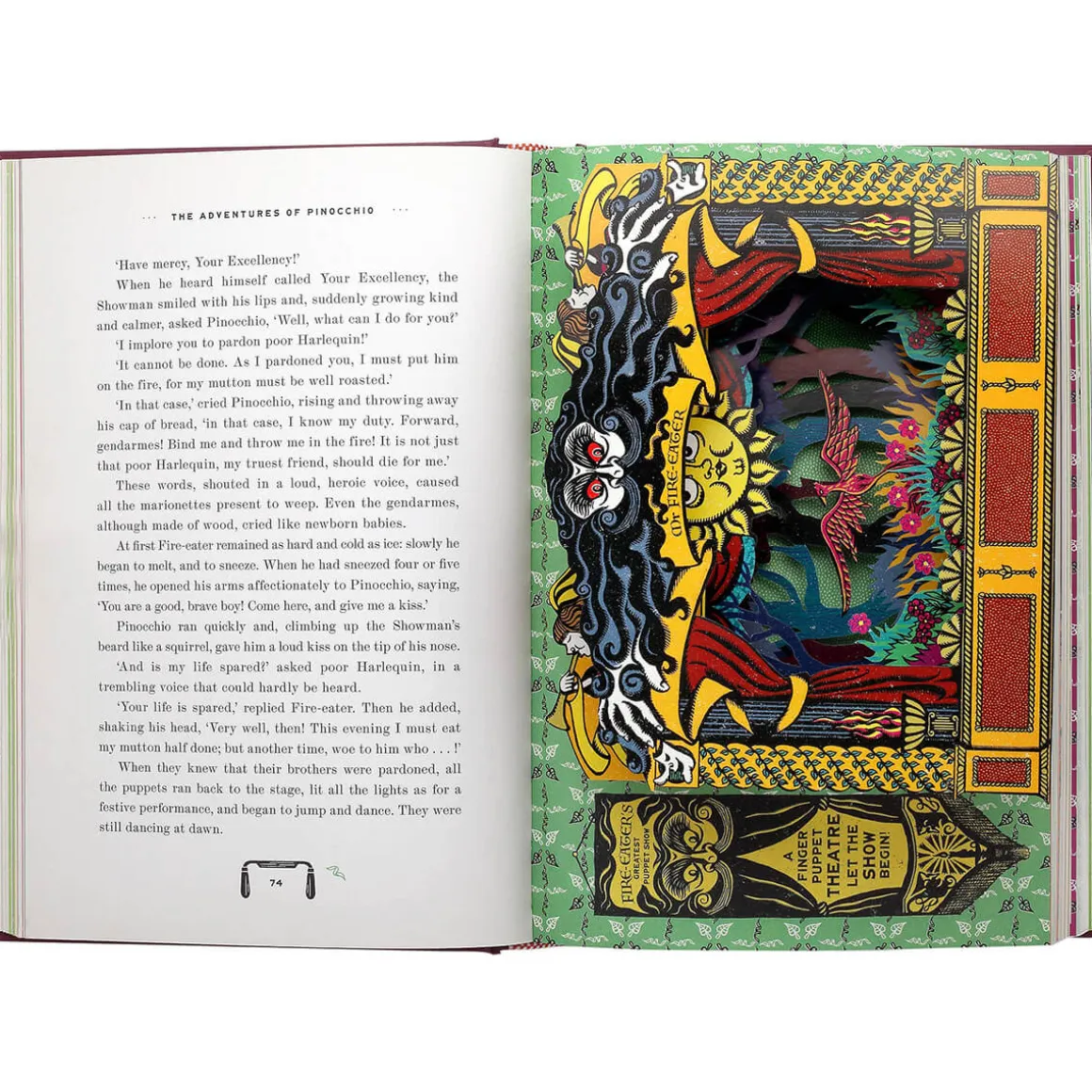 The Adventures of Pinocchio by Carlo Collodi & MinaLima