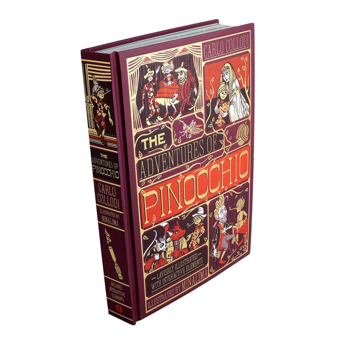 The Adventures of Pinocchio by Carlo Collodi & MinaLima