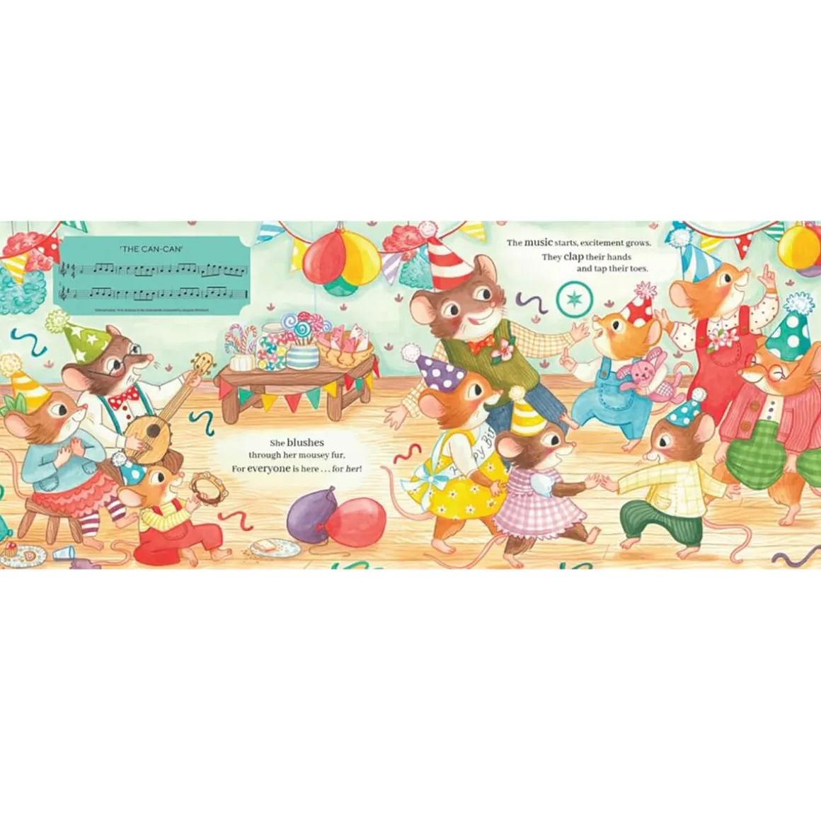 The Birthday Music Book by Amy Adele & Jennifer Eckford