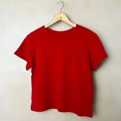 The Little Boy Tee in Chili by Le Bon Shoppe