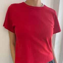 The Little Boy Tee in Chili by Le Bon Shoppe