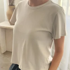 The Little Boy Tee in Rice by Le Bon Shoppe