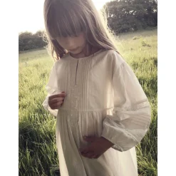 The Maple Dress in Vintage White by Faune