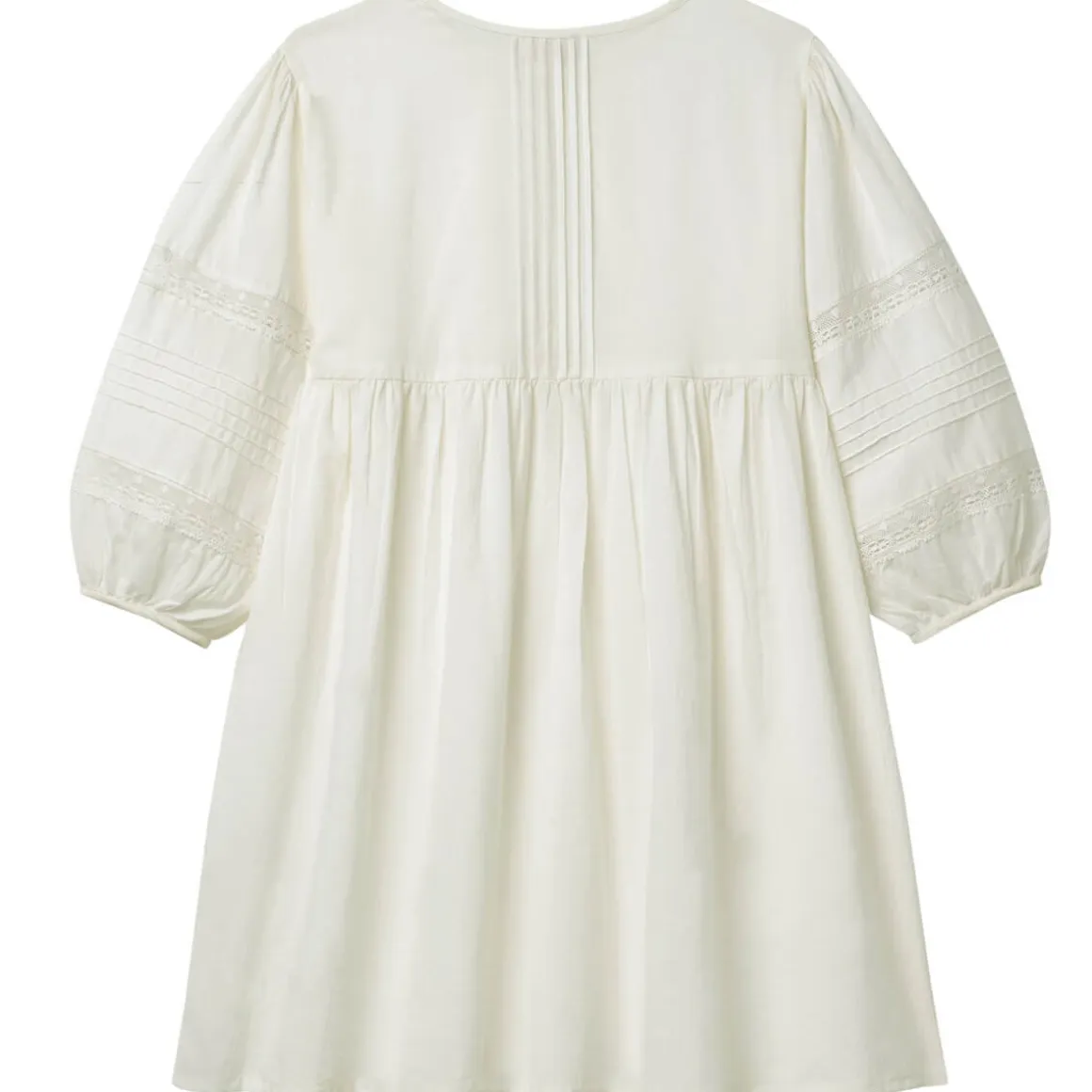 The Maple Dress in Vintage White by Faune