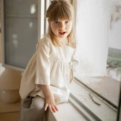 Thomas Pants in Beige by 1+ in the Family - Last Ones In Stock - 3-6 Months