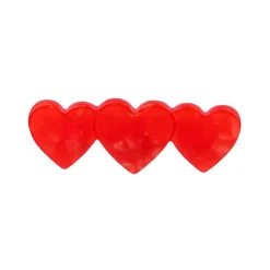 Three Hearts Hair Clip by Coucou Suzette