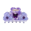 Three Pansies Hair Claw by Coucou Suzette