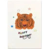 Tiger Birthday Greetings Card by Rosie Wonders