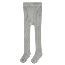 Tights in Dusty Blue by Quincy Mae - Last One In Stock - 12-24 Months
